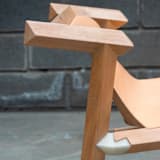 "Lounge  armchair 1908" - Chaise Lounges in natural by Marcelo Orlievsky