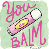 "you da balm" - Personal Stationery in Jill by Deborah Chou - Close-Up