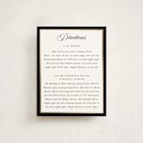 "Fringe Cascade" - Mitzvah Direction Cards in Cloud by Robert and Stella - Front