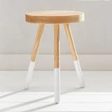 "Dining Stool" - Dining Chairs in white by Alex Cordell