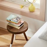"Dining Stool" - Dining Chairs in white by Alex Cordell