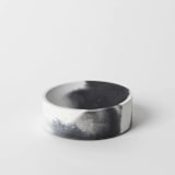 "4" Catch-All: Cookies n Cream" - Decorative Object in black by Pretti.Cool