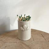 "Decorative Match Holder - Tall" - Decorative Object in white by Sidney Field