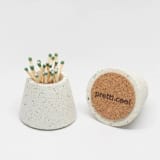 "Matchstick Holder - White Terrazzo" - Decorative Object in white by Pretti.Cool