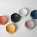 "5" Catch-All: White Terrazzo" - Decorative Object in white by Pretti.Cool