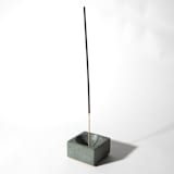 "Square Incense Holder - Dark Green Terrazzo" - Decorative Object in green by Pretti.Cool