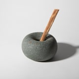 "Palo Santo Holder - White Terrazzo" - Decorative Object in white by Pretti.Cool