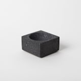 "Square Incense Holder - Black Terrazzo" - Decorative Object in black by Pretti.Cool