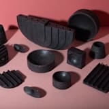 "Square Incense Holder - Black Terrazzo" - Decorative Object in black by Pretti.Cool