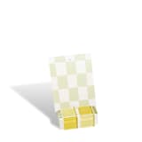 "Tile Picture Stand in Banana Frosting" - Decorative Object in yellow by Subtle Art Studios