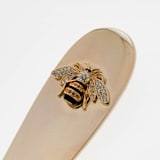 "Letter opener with stripey bee" - Decorative Object in gold by Joanna Buchanan