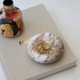 "The Parmatile Shop X MAISON ROGUE Rizes Ashtray" - Decorative Object in beige by the parmatile shop