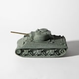 "The Tank - Dark Green Terrazzo" - Decorative Object in green by Pretti.Cool