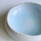 "Lagoon Crater Bowl" - Decorative Object in white by Cloude Made