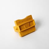 "Marigold Terrazzo Retro Card Holder" - Decorative Object in yellow by Pretti.Cool