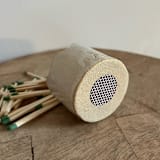 "Decorative Match Holder - Small" - Decorative Object in white by Sidney Field