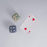 "Giant Gemstone Dice Set: Rhodonite, Dumortierite, Onyx, and Mariposita" - Decorative Object in multicolor by Powered By People