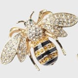 "Stripey bee magnets" - Decorative Object in gold by Joanna Buchanan