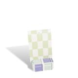 "Tile Picture Stand in Lavender Latte" - Decorative Object in purple by Subtle Art Studios