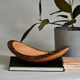 "Pear" - Decorative Object in beige by Ryan Tollstrup