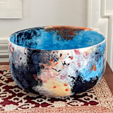 "straight sided bowl" - Decorative Object in multicolor by Liz Vigoda