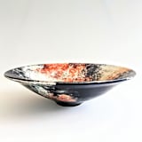 "flared bowl" - Decorative Object in multicolor by Liz Vigoda