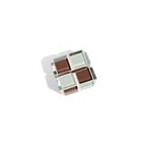 "Tile Picture Stand in Classic Milk Chocolate" - Decorative Object in brown by Subtle Art Studios