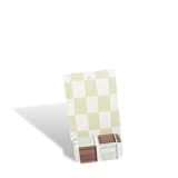 "Tile Picture Stand in Classic Milk Chocolate" - Decorative Object in brown by Subtle Art Studios