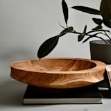 "White Oak II" - Decorative Object in beige by Ryan Tollstrup