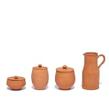 "Artisanal Small Terracotta Pot with Lid" - Decorative Object in natural by Powered By People