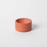 "Round Incense Holder - Coral Terrazzo" - Decorative Object in orange by Pretti.Cool