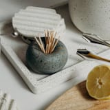 "Palo Santo Holder - Dark Green Terrazzo" - Decorative Object in green by Pretti.Cool