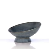 "Ceramic Blue Bowl" - Decorative Object in blue by DinaDecor