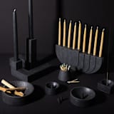 "Round Incense Holder - Black Terrazzo" - Decorative Object in black by Pretti.Cool