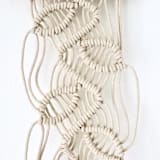 "Macrame Plant Hanger - Vines" - Decorative Object in natural by Bharti Trivedi
