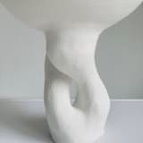 "Sculptural Pedestal Bowl" - Decorative Object in white by Cloude Made
