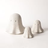 "Ghost, Medium - White Terrazzo" - Decorative Object in white by Pretti.Cool