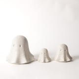 "Ghost, Medium - White Terrazzo" - Decorative Object in white by Pretti.Cool