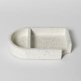 "White Terrazzo Sticki Note Holder" - Decorative Object in white by Pretti.Cool