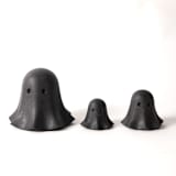 "Ghost, Large - Black Terrazzo" - Decorative Object in black by Pretti.Cool