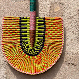 "Rainbow Fan 1" - Decorative Object in multicolor by AKETEKETE
