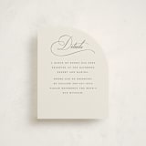 "Blessed Mitzvah" - Mitzvah Direction Cards in Onyx by Benita Crandall - Front