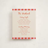 "Super Sweet" - Mitzvah Direction Cards in Cookie by Lissabeth Anglin - Front