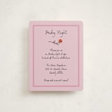 "Rose Crest" - Mitzvah Direction Cards in Classic by mo kelley - Front