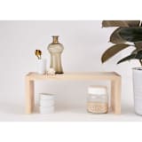 "Medium Maple Kitchen Shelf Riser" - Decorative Shelves in natural by Reds Wood Design