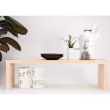 "Large Maple Kitchen Shelf Riser" - Decorative Shelves in natural by Reds Wood Design