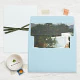 "A7 Fine Art Envelope Liners Square Flap // Citrus Estates (Set of 25)" - Envelope Liners in green by Clover and Lamb