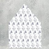 "Navy Floral Toile Envelope Liner | Set of 10 | For 5x7” invitations" - Envelope Liners in blue by Cotton and Bow