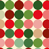 "A7 Envelope Liners Square Flap // Retro Christmas 4 (Set of 25)" - Envelope Liners in multicolorassorted-colors by Clover and Lamb