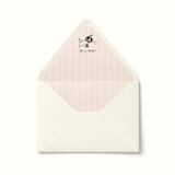 "Hand Drawn Dancing Couple Envelope Liner | Set of 10" - Envelope Liners in pink by Paper Haven